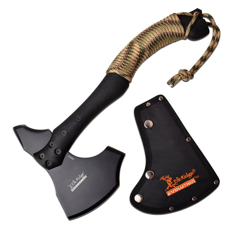 Elk Ridge Evolution Paracord Wrapped Axe