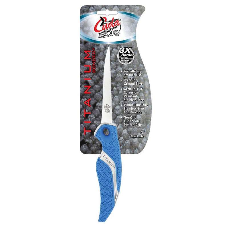 Cuda Titanium Bonded Fillet Knife Outdoors Warehouse