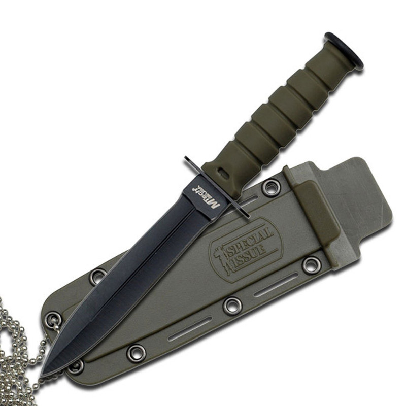 MTech USA Mini Tactical Green Knife