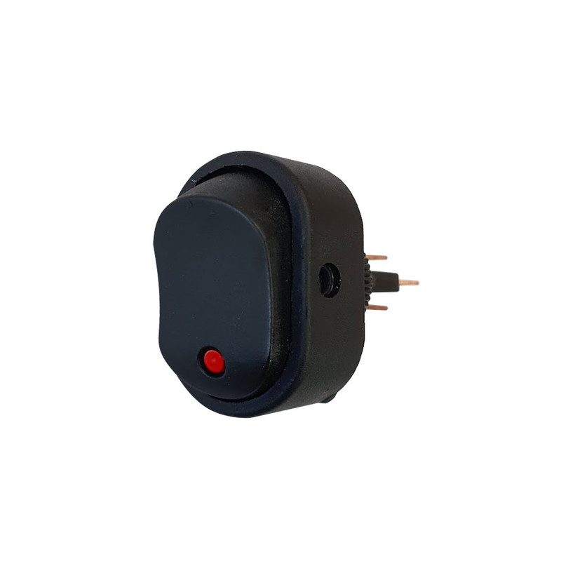 Powa Beam Red Rocker Spotlight Switch