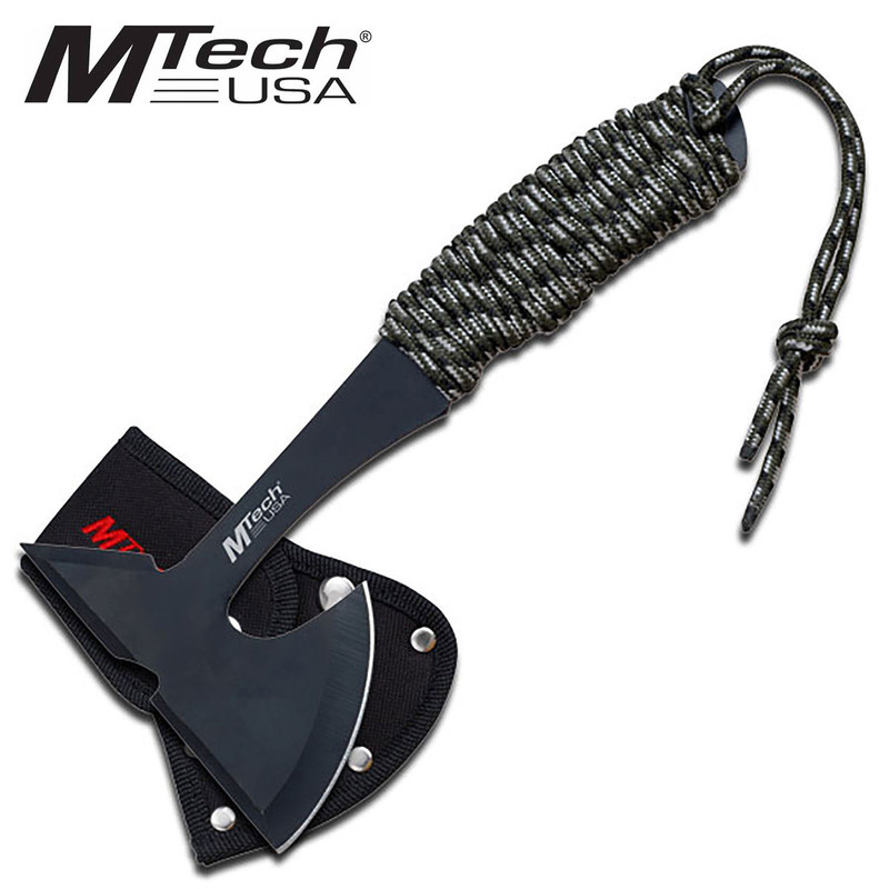 MTech Camo Paracord Hatchet