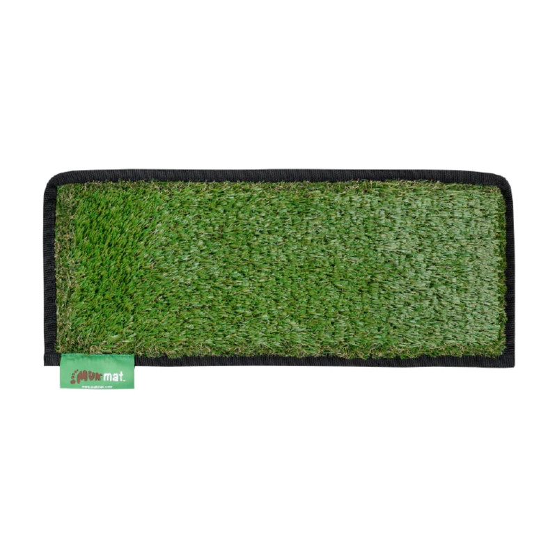 Green Pull Out Caravan Step Muk Mat with Straps