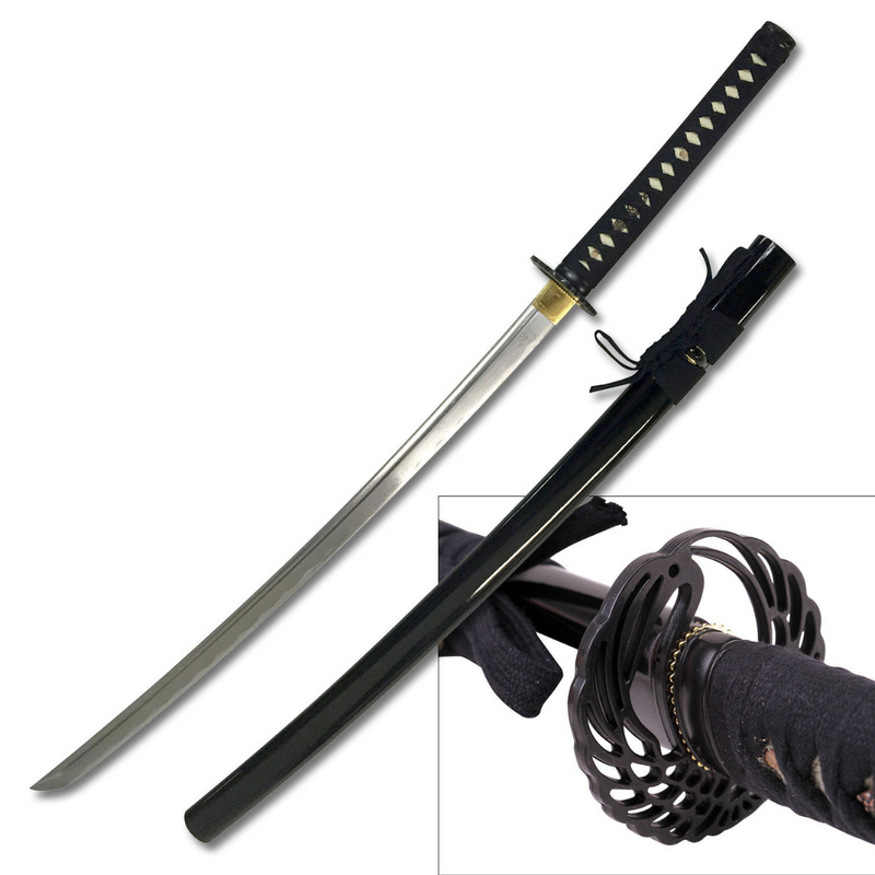 Ten Ryu Samurai Sword - Black