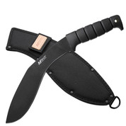 MTech Black Kukri Shaped Blade Machete