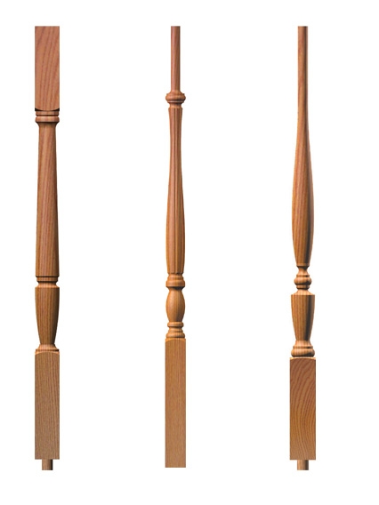 1-1/4 inch Wood Balusters