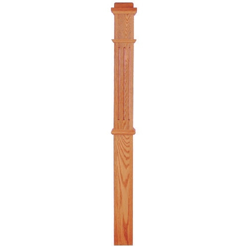 6-1/4 inch Box Newel Stair Posts