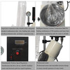 1L Rotary Evaporator Lab Rotovap with Manual Lift Digital Controller 0-120rpm 0-180℃ 110V (1L)