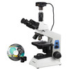 AmScope 40X-2000X Biological Research Microscope with 18MP USB3.0 Camera