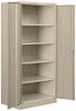 Salsbury Industries Standard Heavy Duty Storage Cabinet, 78-Inch by 24-Inch, Tan