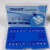 Dental Ormaer Ceramic Brackets 3M Style Mini Roth 018Slot 345Hooks New 20Pcs/Set