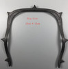 13Cm*13Cm Carbon Fiber Dental Frame For Rubber Dam Sheet Clamps Black Ultralight