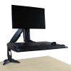 Rightangle&#153; Helium Jr. Single Monitor Sit-Stand Workstation