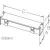 Hoffman F44L60, Straight Section, 4.00x4.00x60.00