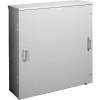 Hoffman A423614BGECT, Ct Enclosure /Vented Double Door, 42.00X36.00X14.00, Aluminum