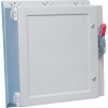 Hoffman A48HS3612GQRLP, Disconnect Enclosure, Type 4X, 48.25X36.25X12.00, 5 Latches, Fiberglass