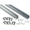 Hoffman PRA2318TP Rack Angles,23 in.Tapped, Fits 1800mm, Steel/zinc