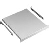 Hoffman P19SH68 Shelf, Adjustable Depth, Fits 19 in Rack A, 500x440mm, Steel/LtGray