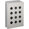 Hoffman E6PBSS, PB Enclosure, 6PBx30.5mm, SS Type 304
