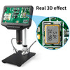 HDMI Digital Microscope Linkmicro 7 Inch HD LCD Screen 270X Magnifier with Real time Play Multimedia-Interface for Electronic Maintenance, Phone Repairing and Circuit Board Soldering Tools