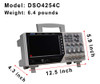 4 Channels Digital Oscilloscope,1GS/s Sample Rate 250MHz LCD PC Desktop Portable USB Oscilloscope,with 1CH Arbitary/Function Waveform Generator by Hantek DSO4254C