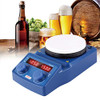 Four E's 5 Inch LED Digital Hotplate Magnetic Stirrer with Ceramic Coated Plate 50-1500RPM -US Plug