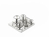 Grant Instruments SSK Stainless Steel Spare Spring Set for TU12, TU18 and TU26 Universal Trays