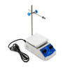 BEAMNOVA Magnetic Stirrer with Hot Plate Electric Overhead Mixer 100-2000 RPM 4.7 x 4.7 Inch