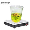 Mini Plastic Laboratory Magnetic Stirrer Mixer Machine HJ-1S 1000ml 25W 0-2400 RPM(US Plug)