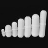 7Pcs Type-B PTFE Stir Bar Laboratory Magnetic Stir Bar Mixer Stirrer Bar for Magnetic Mixer White for Scientific Research, Industry, Agriculture