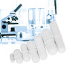 Pasamer 7Pcs Type-B White PTFE Stir Bar Laboratory Magnetic Stir Bar Mixer Stirrer Bar for Magnetic Mixer