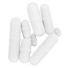Magnetic Stir Bars, 8 Pcs B Type PTFE Corrosion Resistant Magnetic Stirrer Mixer Stir Bar Rod Bead Lab Spin Cylinder, High and Low Temperature Resistant for Petroleum,Chemical Research etc