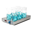 VELP Scientifica F203A0179 Series MULTISTIRRER Digital 6 Magnetic Stirrer, 1500 RPM Speed, 6 x 400 mL Bottles with 85 mm Dia, 100-240V, 50-60 Hz-1600213657