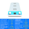 3r-45W Magnetic Stirrer Digital Display Lab Mixer 0-1500 RPM Adjustable with Timing Function