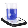 Four E'S Magnetic Stirrer Lab Ultra Thin Flat Mini Compact Labware 15-1500RPM with Tempered Glass Plate 1000 ml max, Portable Appliance with OLED Display Touch Panel