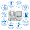 Advanced Built-In Air Compressor Portable Dental Unit/Mobile Dental Unit/Home Visit Dental Suction Unit