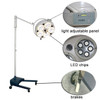 Mobile LED light surgical shadowless lamp floor standing medical operating room lamp