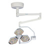 80000 Lux Illuminance 2 Step Color temperature adjustable arm revolving LED Shadowless Operating lamp on wall mount