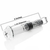 1500 Borosilicate Glass Luer Lock Syringes 1Ml Capacity Heat Resistant Kopperko