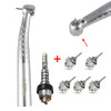 Dental Fiber Optic Led Handpiece 6 Hole Quick Coupler Fit Kavo /Cartridges Rotor