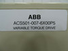 ABB Variable Torque Drive ACS 500 ACS501-007-6X0