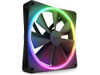 Nzxt F140Rgb Duo - 140Mm Dual-Sided Rgb Fan - Single Pack (Black)