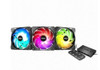 Msi Rainbow Mystic 120 Argb Fan 3Pack With Controller Addressable Rgb Effect