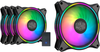 Master Fan Mf120 Halo Duo-Ring Addressable Rgb Lighting 120Mm 3 Pack & Master Fa