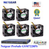 Pack Of 5X Quiet Replacement Fans For Netgear Prosafe Gsm7228Ps Best Home Office