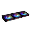 Uni Fan Sl-Inf 120 Rgb Infinity Mirror Argb Fan 120Mm Black 3-Pack Controller