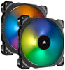 Corsair Ml140 Pro Rgb 2 Fan Pack With Lighting Node Pro Pc Case Fan 140Mm