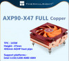 Thermalright Axp90-X47 Full Pure Copper Radiator Aghp Heat Pipe Intel Amd