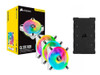 Corsair Icue Ql120 Rgb Pwm White 120Mm Fan, Fan Case Fan 3Er Pack