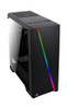 Aerocool Cylon Rgb Mid Tower With Acrylic Side Window, Black