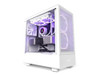 Nzxt H5 Flow - All White Cc-H51Fw-01 White Sgcc Steel, Tempered Glass Atx,